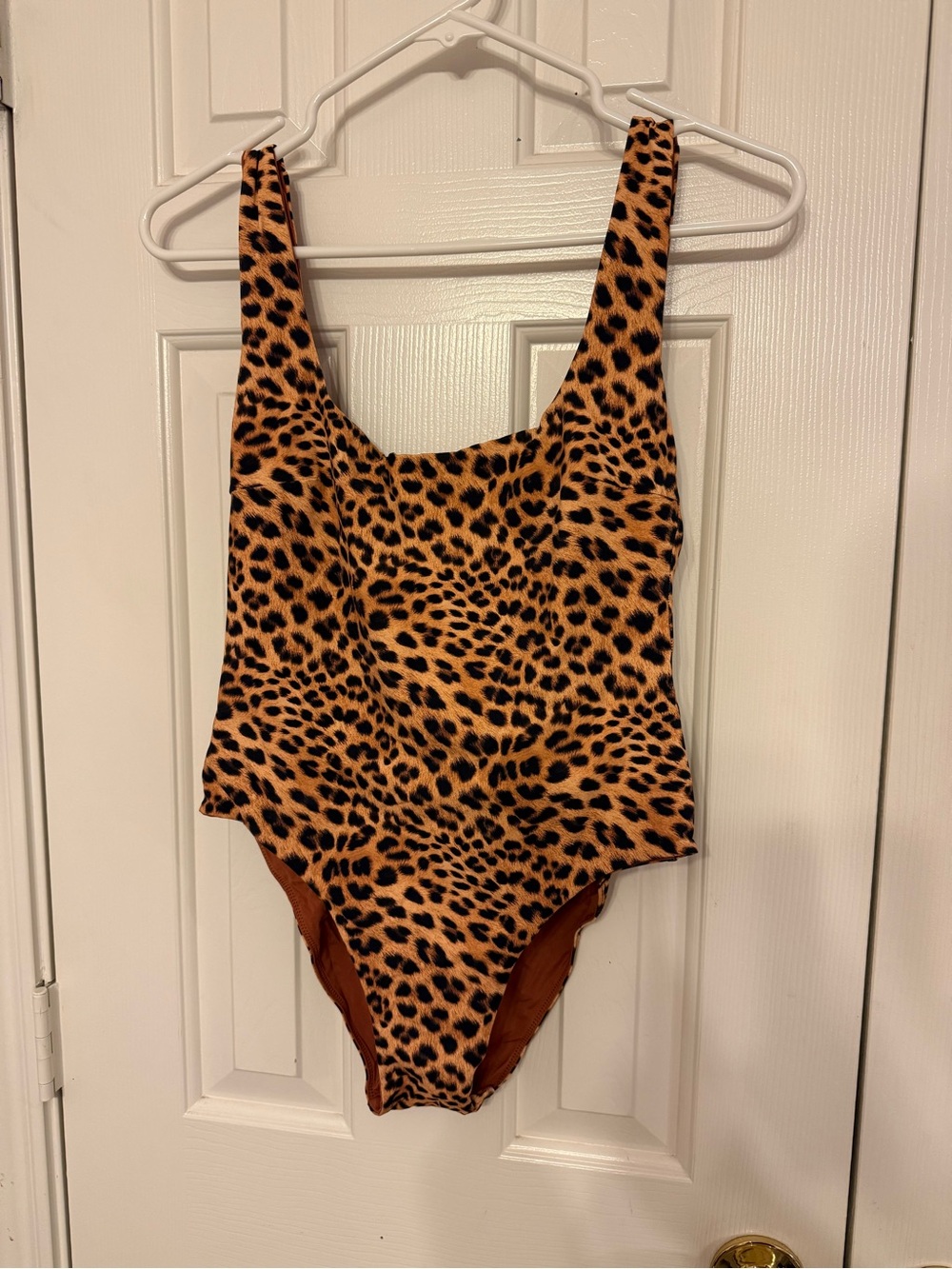 Monday Swimwear Leopard One-Piece | size M